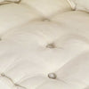 Stella Homewares Modular Pouffe Cream 70x70x54 Fabric