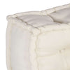 Stella Homewares Modular Pouffe Cream 70x70x54 Fabric