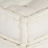 Stella Homewares Modular Pouffe Cream 70x70x54 Fabric