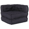 Stella Homewares Modular Pouffe Anthracite 70x70x54 Fabric