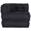Stella Homewares Modular Pouffe Anthracite 70x70x54 Fabric