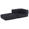 Stella Homewares Modular Pouffe Anthracite 70x70x54 Fabric