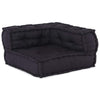 Stella Homewares Modular Pouffe Anthracite 70x70x54 Fabric