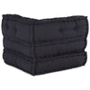 Stella Homewares Modular Pouffe Anthracite 70x70x54 Fabric