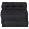 Stella Homewares Modular Pouffe Anthracite 70x70x54 Fabric