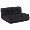 Stella Homewares Modular Pouffe Anthracite 70x70x54 Fabric