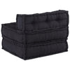 Stella Homewares Modular Pouffe Anthracite 70x70x54 Fabric