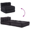 Stella Homewares Modular Pouffe Anthracite 70x70x54 Fabric