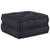 Stella Homewares Modular Pouffe Anthracite 70x70x36 Fabric