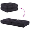 Stella Homewares Modular Pouffe Anthracite 70x70x36 Fabric