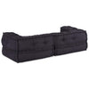 Stella Homewares Modular Pouffe Anthracite 140x70x36 Fabric