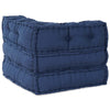 Stella Homewares Modular Pouffe Indigo 70x70x54 Fabric