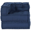 Stella Homewares Modular Pouffe Indigo 70x70x54 Fabric