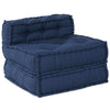 Stella Homewares Modular Pouffe Indigo 70x54 Fabric