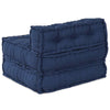 Stella Homewares Modular Pouffe Indigo 70x54 Fabric