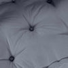 Stella Homewares Modular Pouffe Grey 70x70x36 Fabric