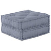 Stella Homewares Modular Pouffe Grey 70x70x36 Fabric