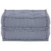 Stella Homewares Modular Pouffe Grey 70x70x36 Fabric