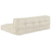 Stella Homewares Pallet Sofa Cushion 2 pcs Cream Fabric
