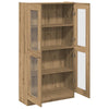 Stella Homewares Highboard Artisan Oak 82,5x30,5x150 cm Engineered Wood