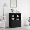 Stella Homewares Sideboard Black 81x37x100 cm Engineered Wood