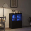 Stella Homewares Sideboard Black 81x37x100 cm Engineered Wood