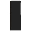 Stella Homewares Sideboard Black 81x37x100 cm Engineered Wood