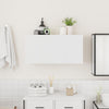 Stella Homewares Bathroom Wall Cabinet White 80x25x40 cm Engineered Wood