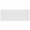 Stella Homewares Bathroom Wall Cabinet White 80x25x40 cm Engineered Wood