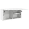 Stella Homewares Bathroom Wall Cabinet White 80x25x40 cm Engineered Wood