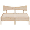 Stella Homewares Bed Frame without Mattress 150x200 cm Solid Wood Pine