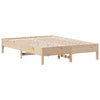 Stella Homewares Bed Frame without Mattress 150x200 cm Solid Wood Pine