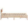Stella Homewares Bed Frame without Mattress 150x200 cm Solid Wood Pine