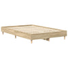 Stella Homewares Bed Frame No Mattress Sonoma Oak 135x190 cm Engineered Wood