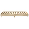 Stella Homewares Bed Frame No Mattress Sonoma Oak 135x190 cm Engineered Wood