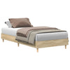 Stella Homewares Bed Frame No Mattress Sonoma Oak 90x190 cm Engineered Wood