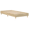 Stella Homewares Bed Frame No Mattress Sonoma Oak 90x190 cm Engineered Wood