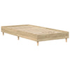 Stella Homewares Bed Frame No Mattress Sonoma Oak 90x190 cm Engineered Wood