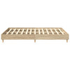 Stella Homewares Bed Frame No Mattress Sonoma Oak 150x200 cm Engineered Wood
