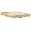 Stella Homewares Bed Frame No Mattress Sonoma Oak 150x200 cm Engineered Wood