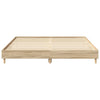 Stella Homewares Bed Frame without Mattress Sonoma Oak 180x200cm Engineered Wood