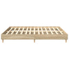 Stella Homewares Bed Frame without Mattress Sonoma Oak 180x200cm Engineered Wood
