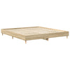 Stella Homewares Bed Frame without Mattress Sonoma Oak 180x200cm Engineered Wood