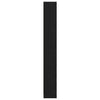 Stella Homewares Bookcase Black oak 60 x 24 x 176 cm Engineered wood
