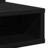 Stella Homewares Mirror Cabinet Black oak 90 x 31.5 x 62 cm Engineered Wood