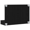 Stella Homewares Mirror Cabinet Black oak 90 x 31.5 x 62 cm Engineered Wood