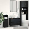 Stella Homewares Sink cabinet Black oak 80 x 33 x 60 cm Engineered Wood