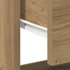 Stella Homewares Nightstand 2 pcs Artisan oak 45 x 34 x 44 cm Engineered wood