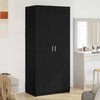 Stella Homewares Wardrobe Black Oak 80x51x180 cm Engineered Wood