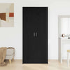 Stella Homewares Wardrobe Black Oak 80x51x180 cm Engineered Wood